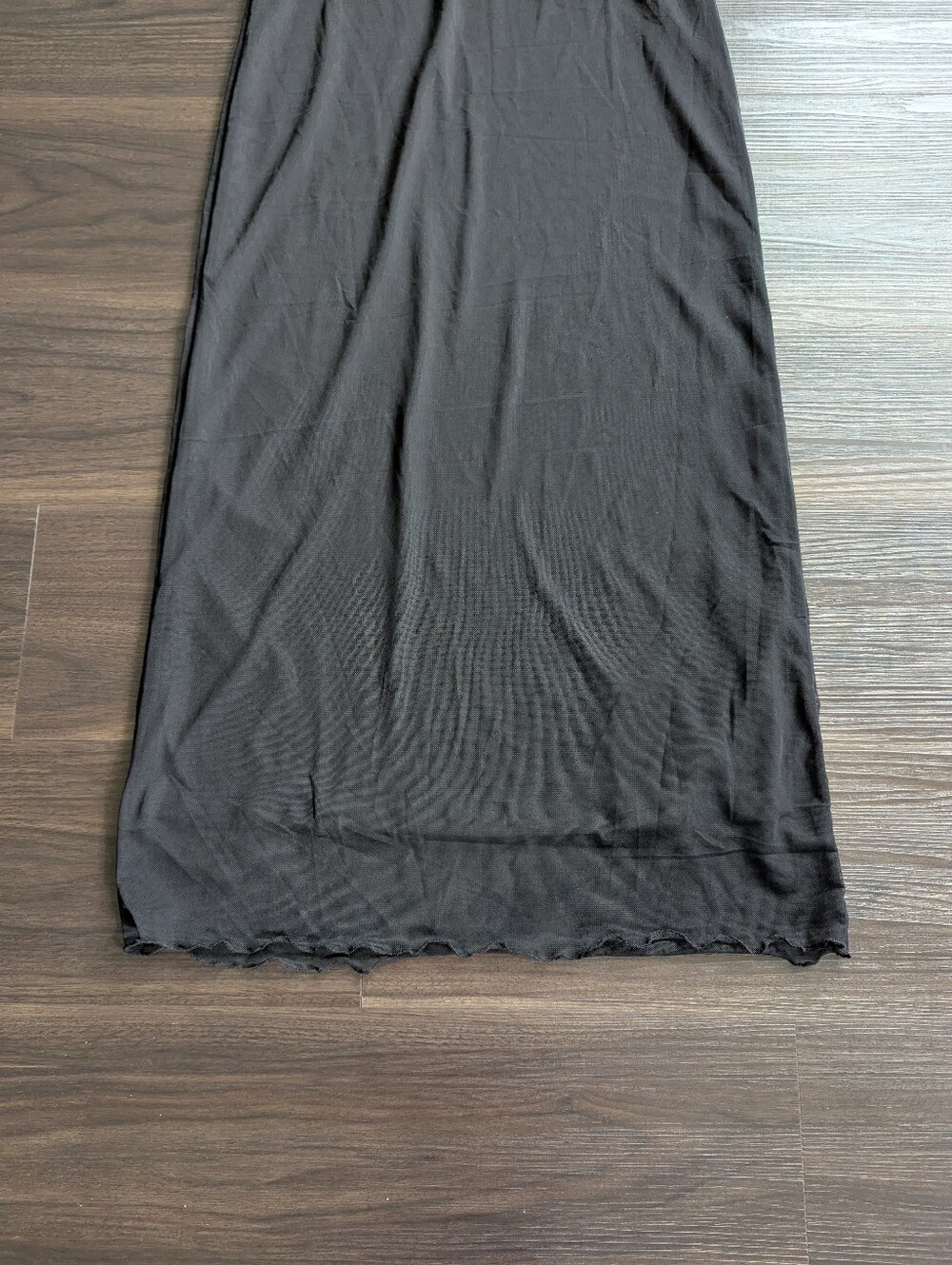 NWT Derek Heart Black Maxi Skirt Medium Goth Whimsigoth Witchy Y2K Grunge Summer - Picture 2 of 8